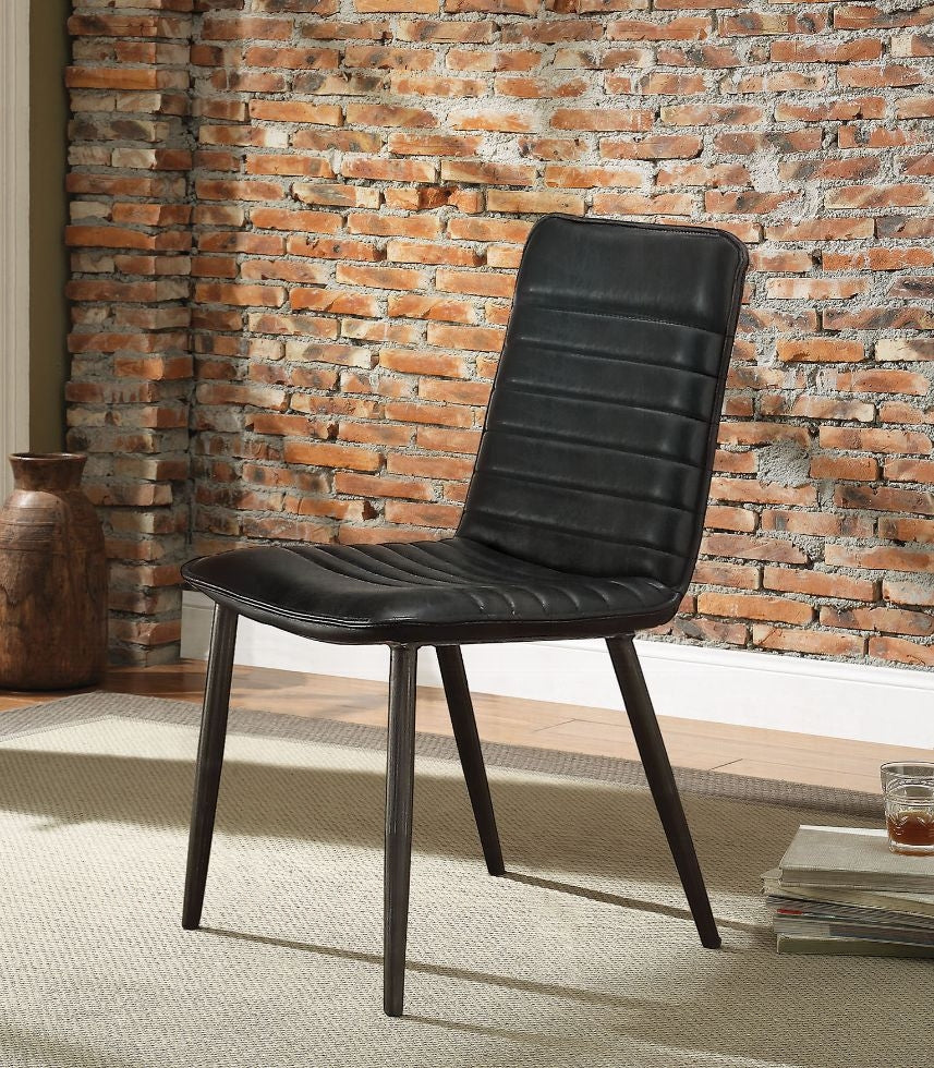Kaylia Dining Collection - 3 Leather Chair Choices