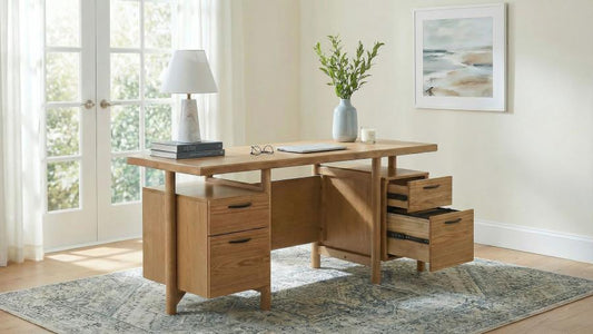 Roldan Light Ash Computer Desk 801115