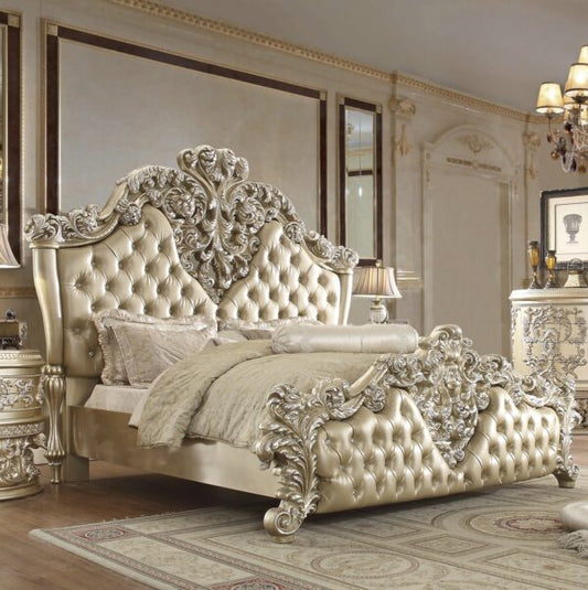 Homey Design HD-8022 Silver Bedroom Collection