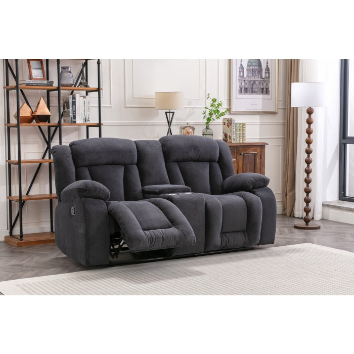 8049 Velvet Dark Gray Sofa