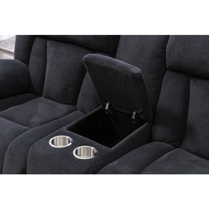8049 Velvet Dark Gray Sofa