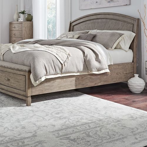 Avalon Queen Upholstered Storage Bed 805-BR-QUS