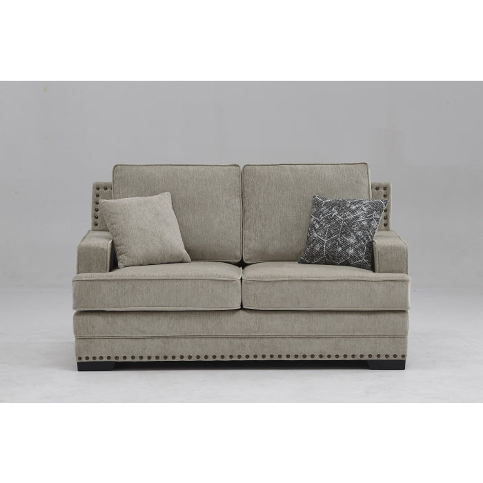 Milton Green 8075 Taupe Sofa & Loveseat