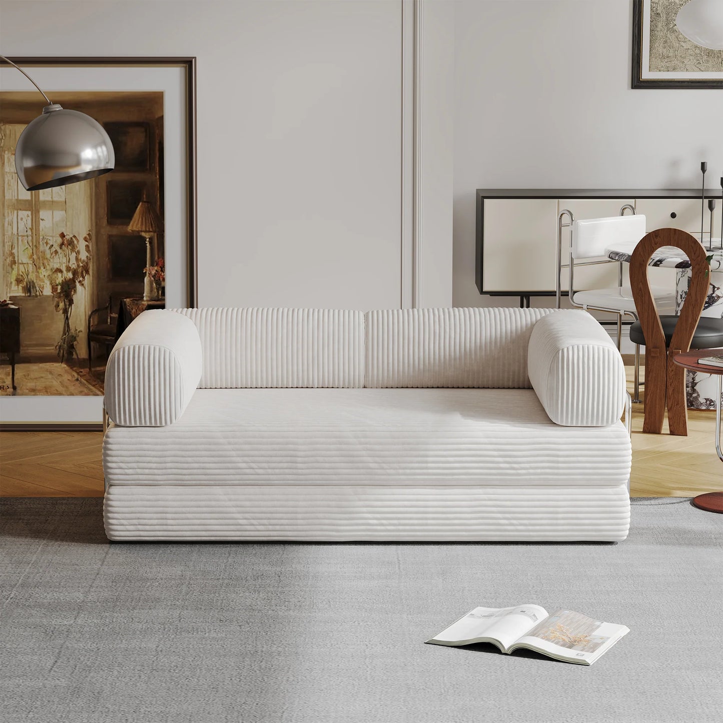 8085 Artisan White Sofa Sleeper
