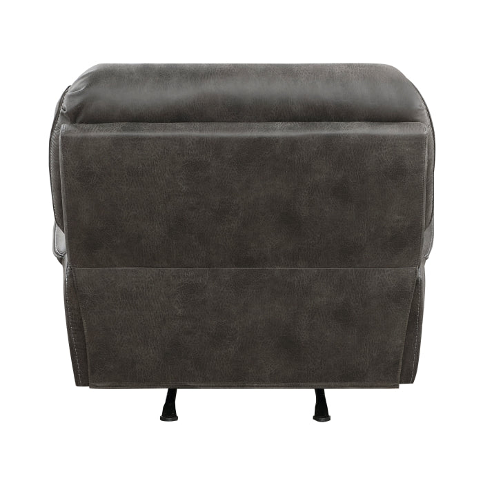 Proctor Gray Microfiber Rocker Recliner 8517GRY-1