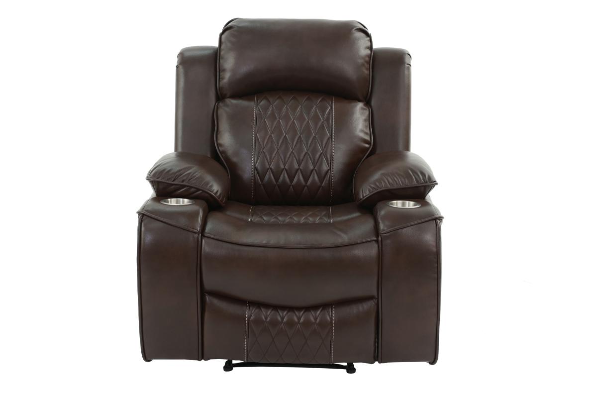 Poundex F86403 Motion 3 Pc Sofa Set - 2 Colors