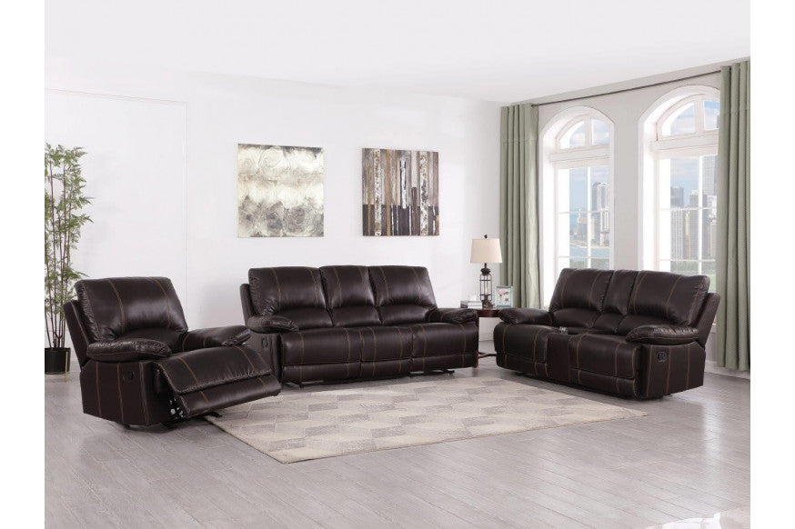 Global United 9345 Daytona Motion Sofa Collection - Brown or Beige