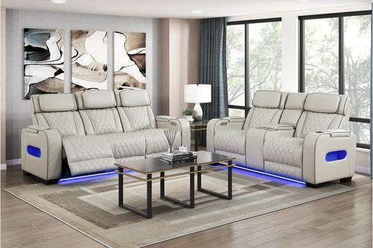 Fairway Living Room Sofa Set Power Recliners