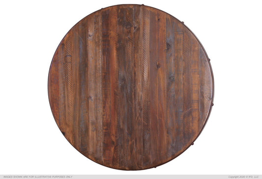 Bistro Barrel 5 Pc Hand Distressed Dining Set