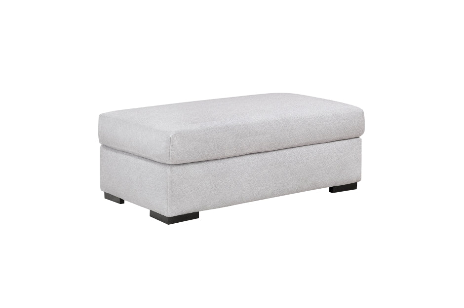Athena Two-Tone Gray Ottoman 9720GRY-4