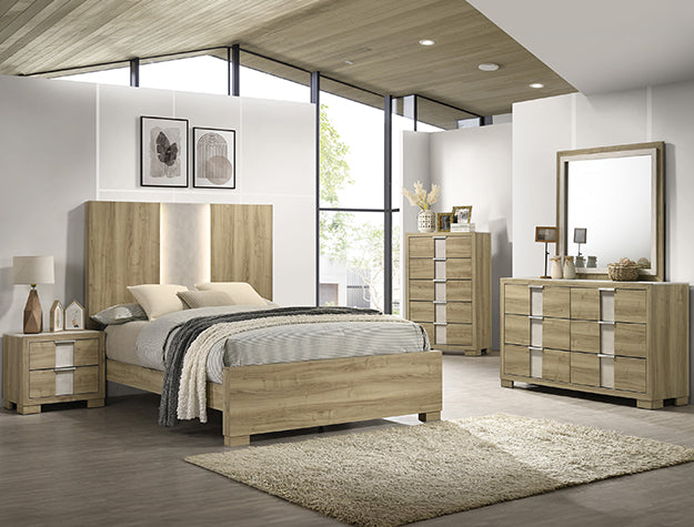 Rangley B6830 Two-Tone Bedroom Set - 4 Pc