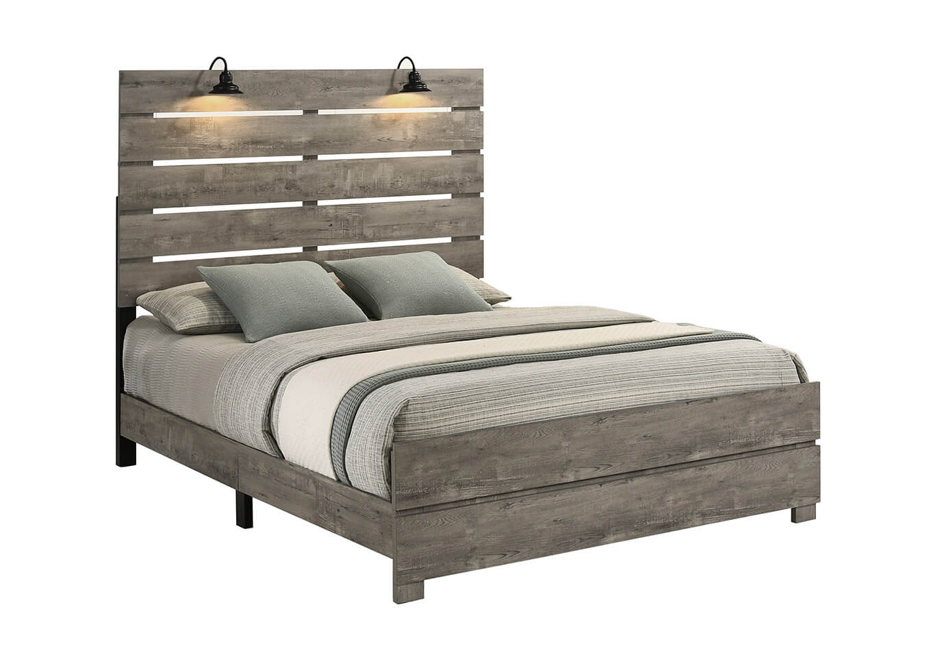 B820 Rustic Bedroom Set - 3 Bed Sizes