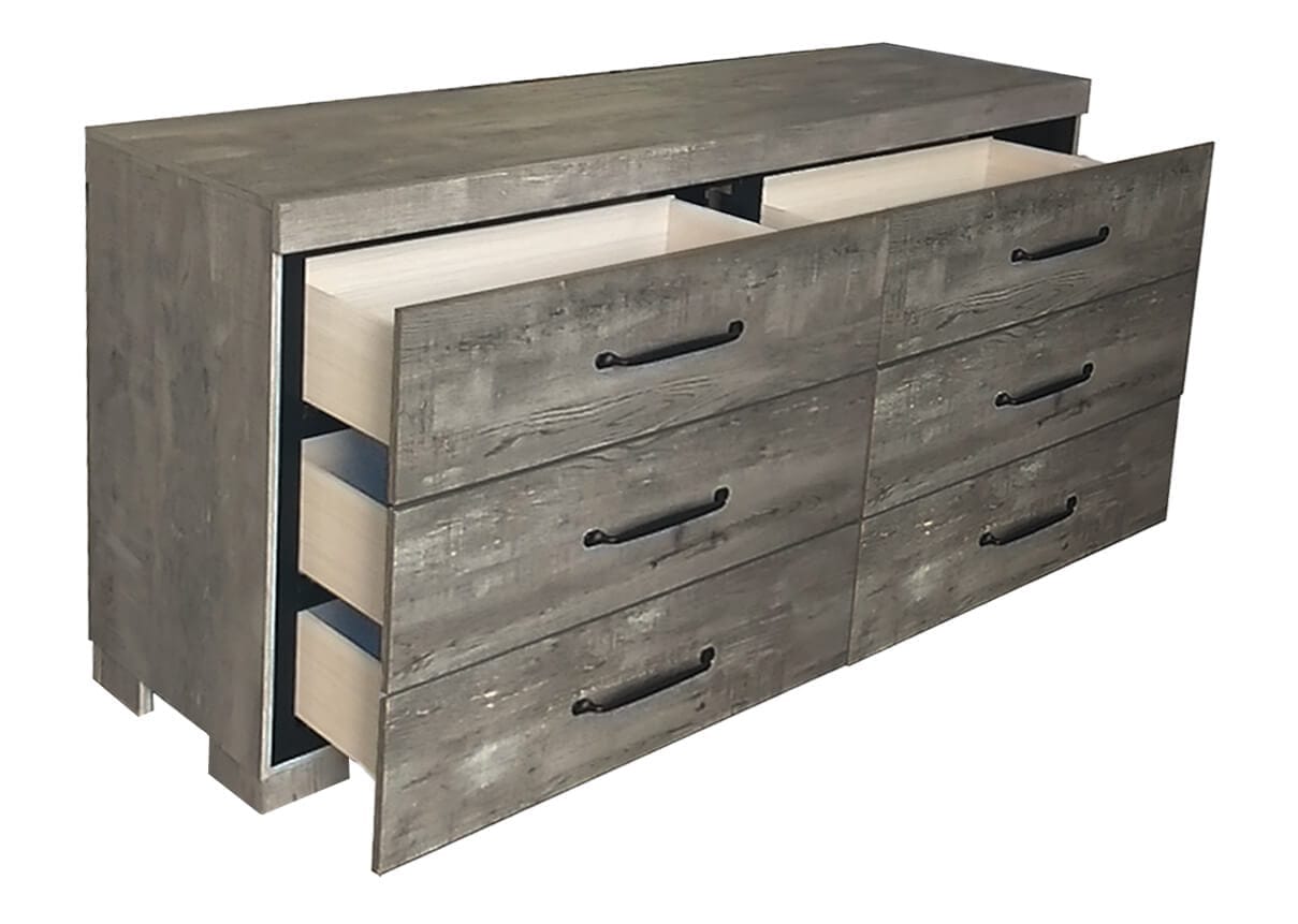 B820 Rustic Bedroom Set - 3 Bed Sizes