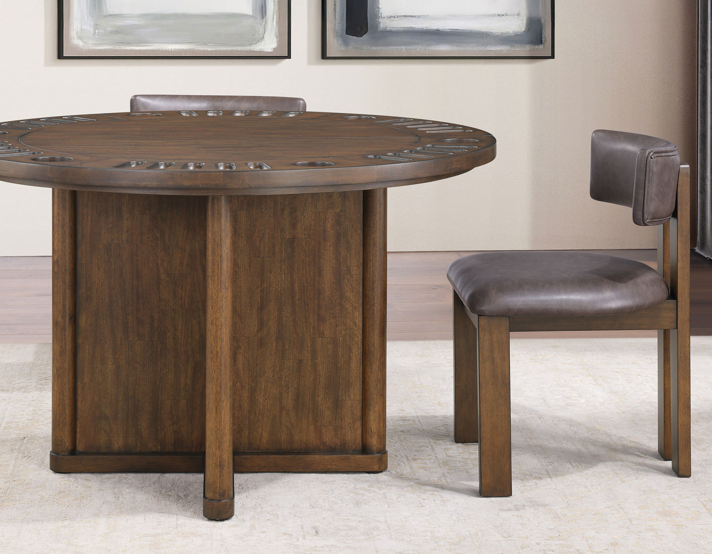 Cambridge 6 Pc Dining Table Removable Game Top