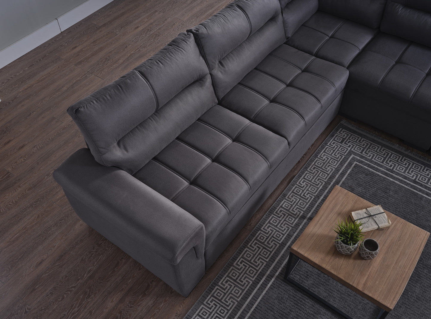 Demka Home Cansas Prime Sectional Sleeper