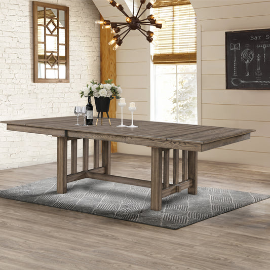 Harrisburg 6 Pc Walnut Finish Dining Set