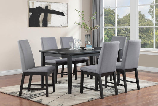 Maywood 7 Pc Espresso Dining Set by Urban Styles
