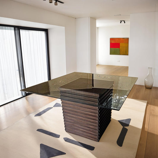 Dallas 5 Pc Glass Top Dining Collection