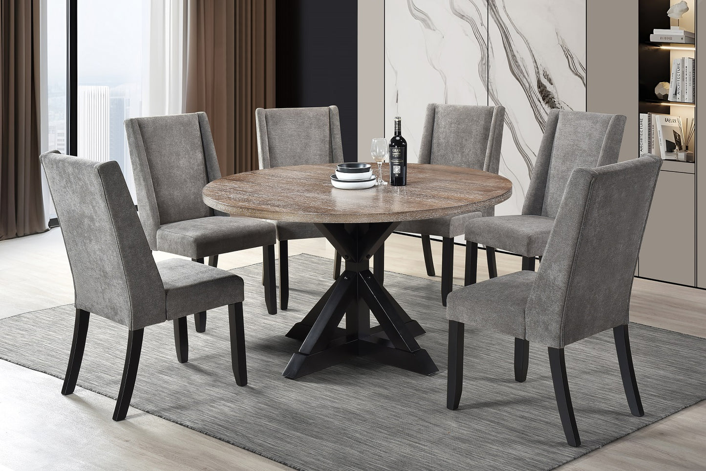 Elite 7 Pc Dining Collection by Casa Blanca