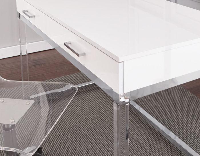 Everett ET200 White Desk