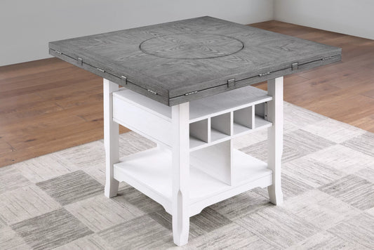 F2702 Dining Set Built in Leaf & Lazy Susan