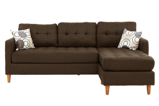 F7086 - 2 Pc Sectional Chocolate