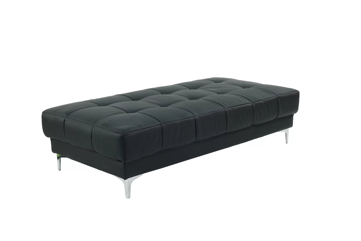 F7228 XL Black Cocktail Ottoman
