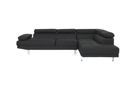 Poundex F7310 Kent Modern Sectional - 3 Colors