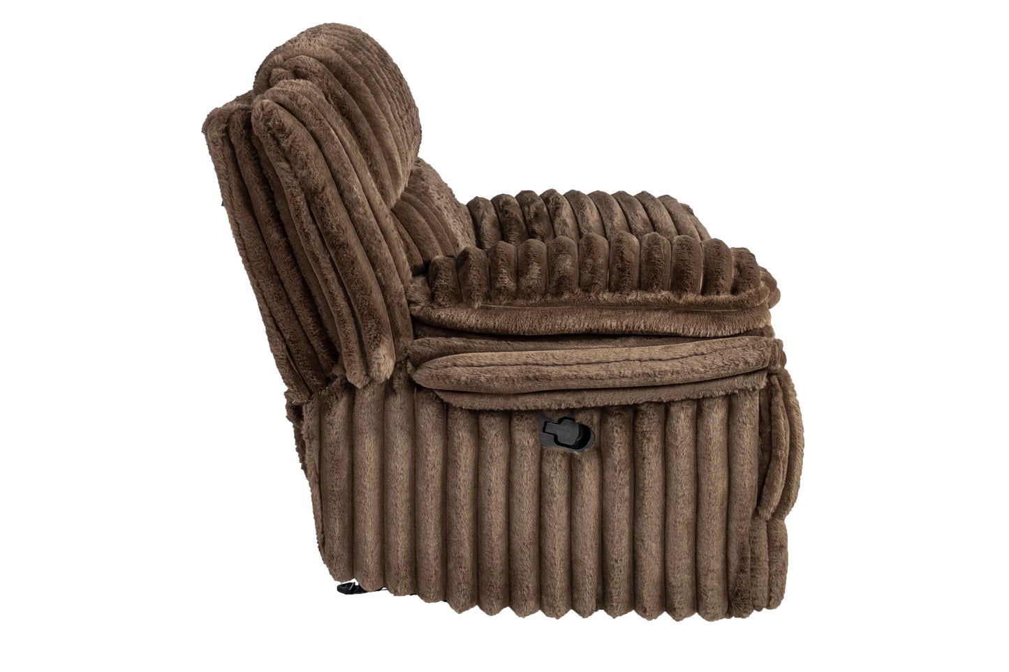 F8134 Chocolate Glider Recliner