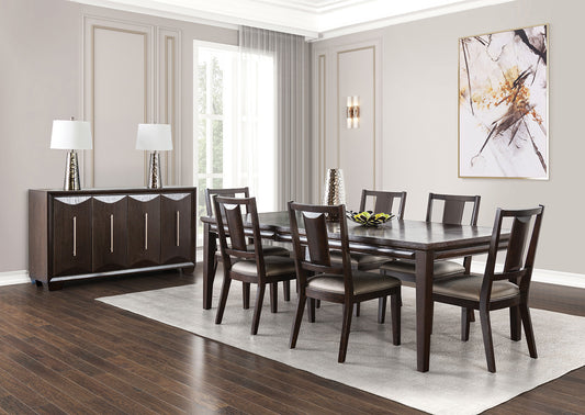 Hinwitz Espresso 7-9 Pc Dining Set FM3399ES