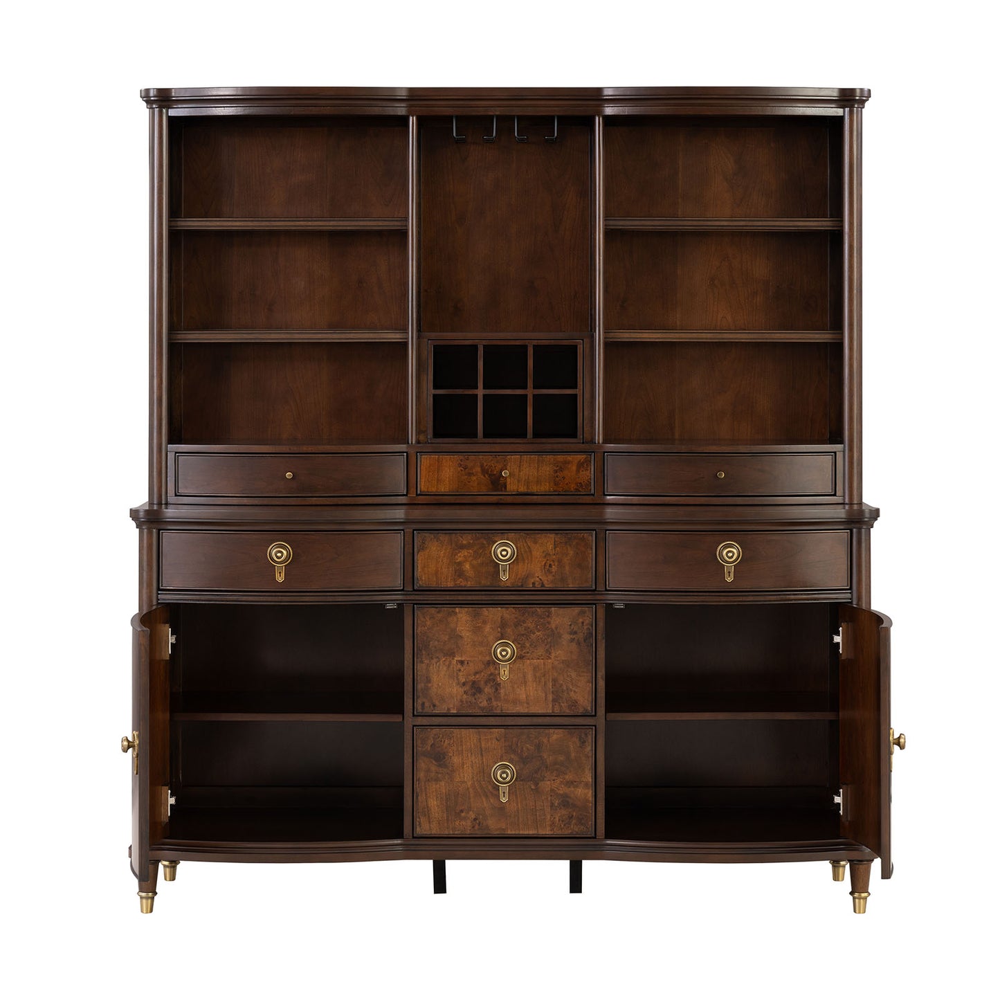 Westerham Dark Cherry Buffet & Hutch