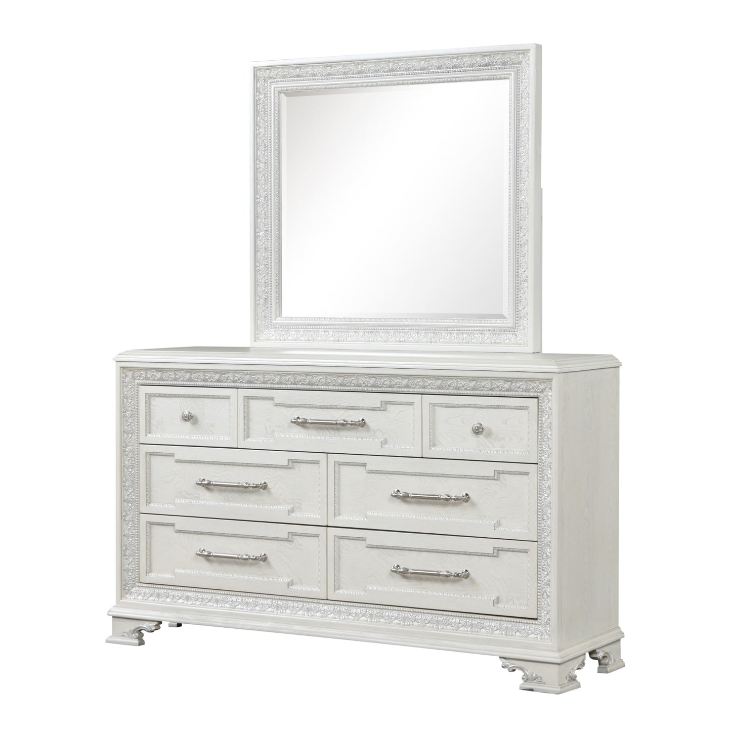 Stella Mia Creamy White Dresser FM70000WH-D