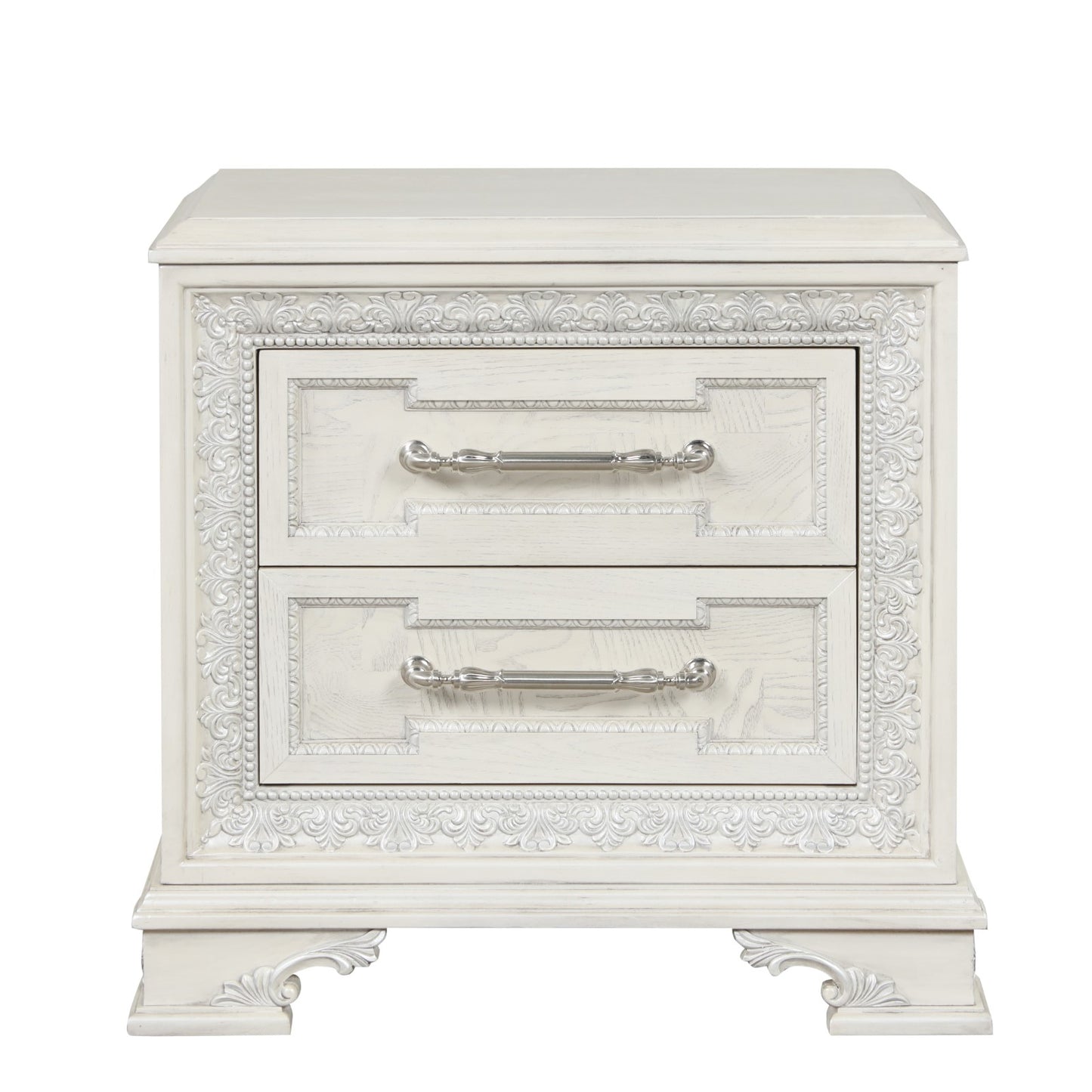 Stella Mia Creamy White Nightstand FM70000WH-N