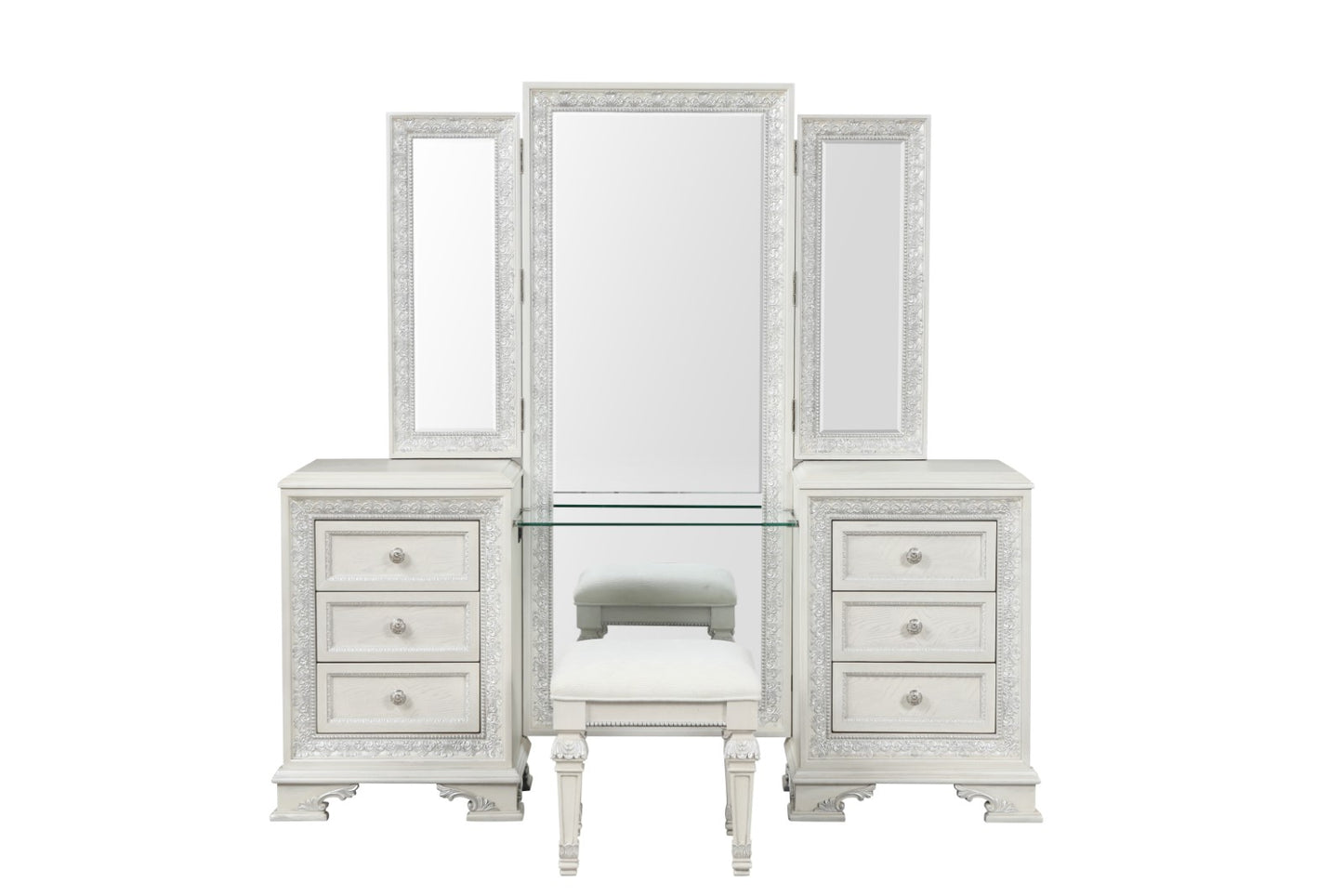 Stella Mia Creamy White Vanity Set FM70000WH-V-SET