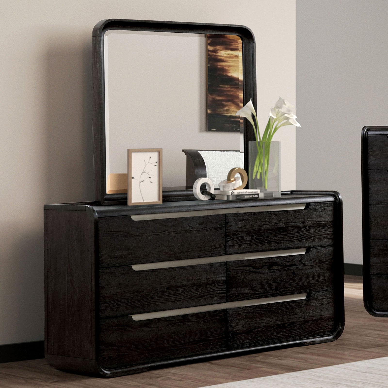 Furniture of America Osterley Black Dresser | Ornate Home Furniture of America Osterley Black Dresser | Ornate Home