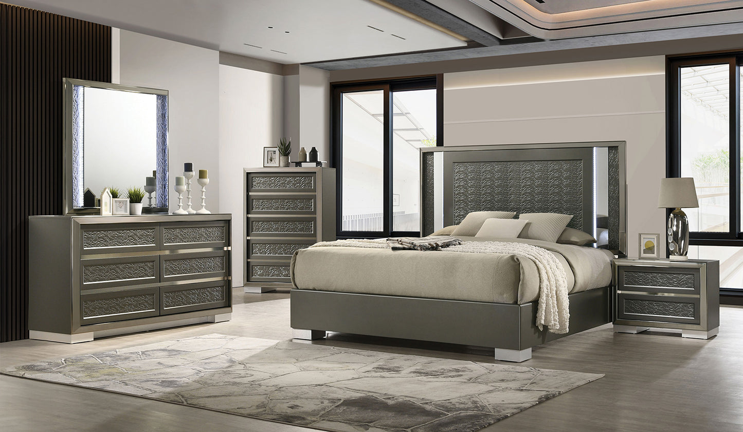 Leyland Solid Teak Bedroom Set FM7252DG