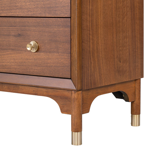 Hepburne Mid-Century Modern Nightstand