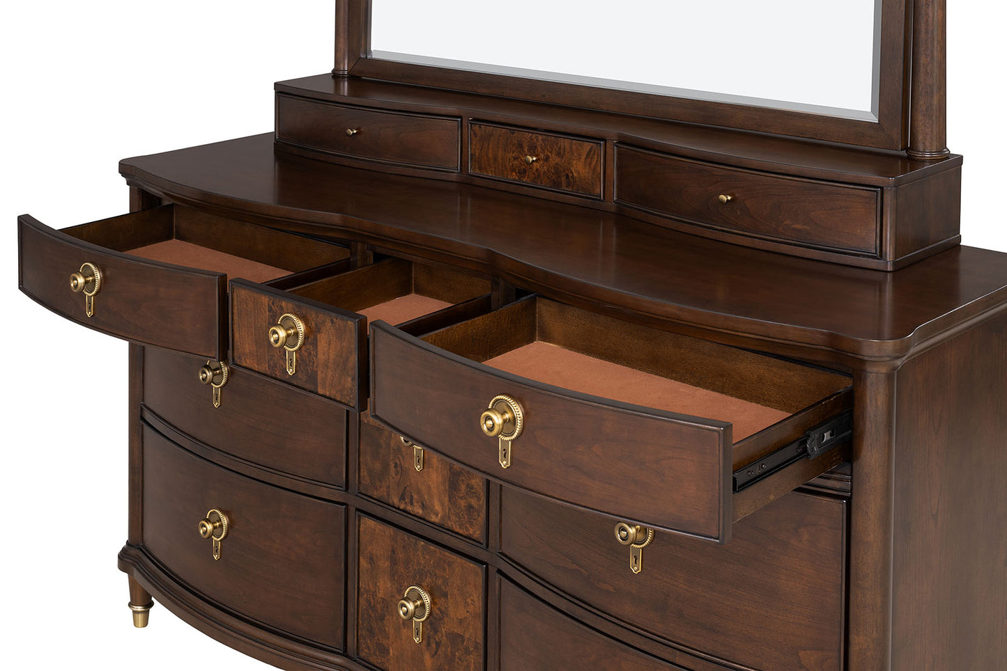 Westerham FM74001CH Dark Cherry Bedroom Set