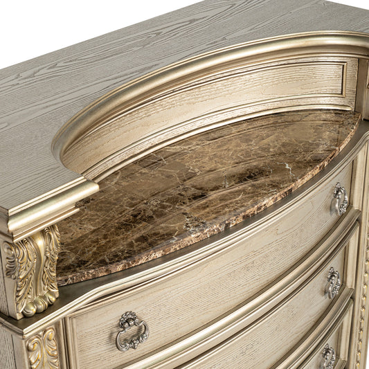 Fromberg Chest w/Marble Insert FM7670GD-C