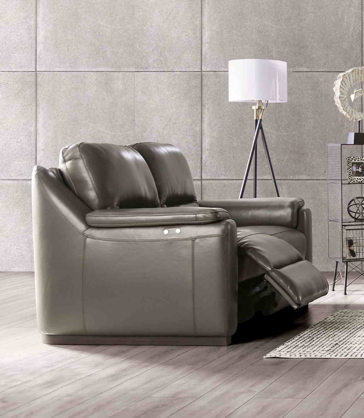 Altamura Italian Leather Living Room Sofa Set