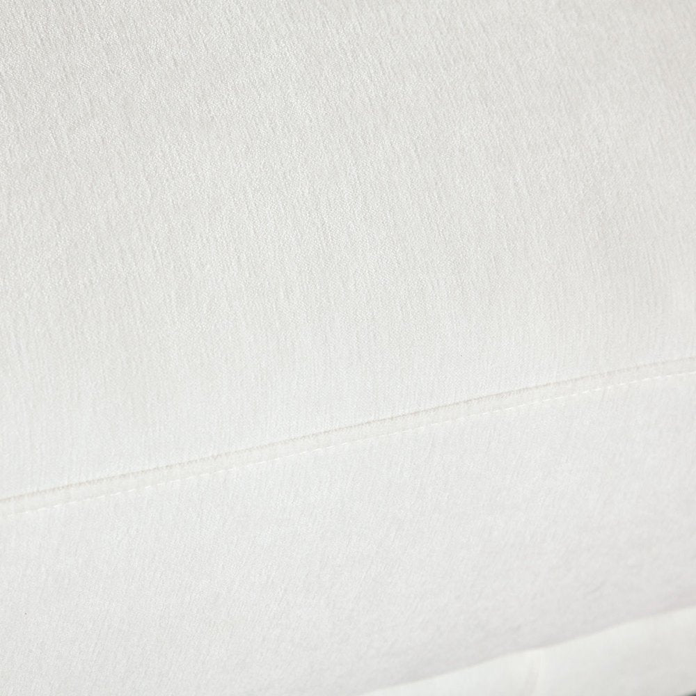 Fox Bench White Performance Fabric