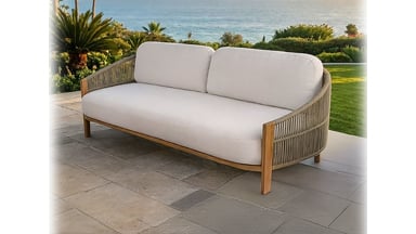 Delia 5 Pc Outdoor Sofa Set by New Classic