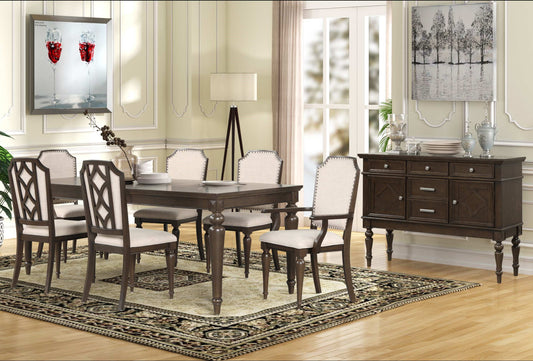 Ginger 7 Pc Dining Collection by Cosmos