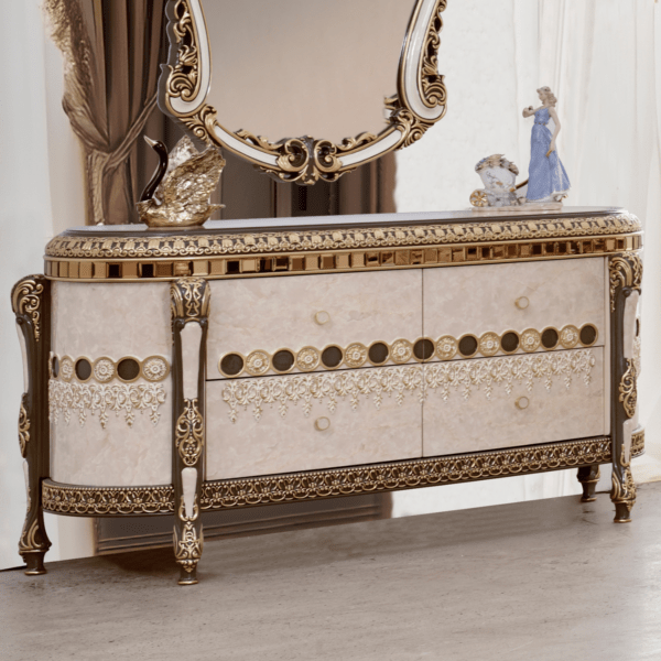 HD-9017 – 4 Pc Homey Design Bedroom Set