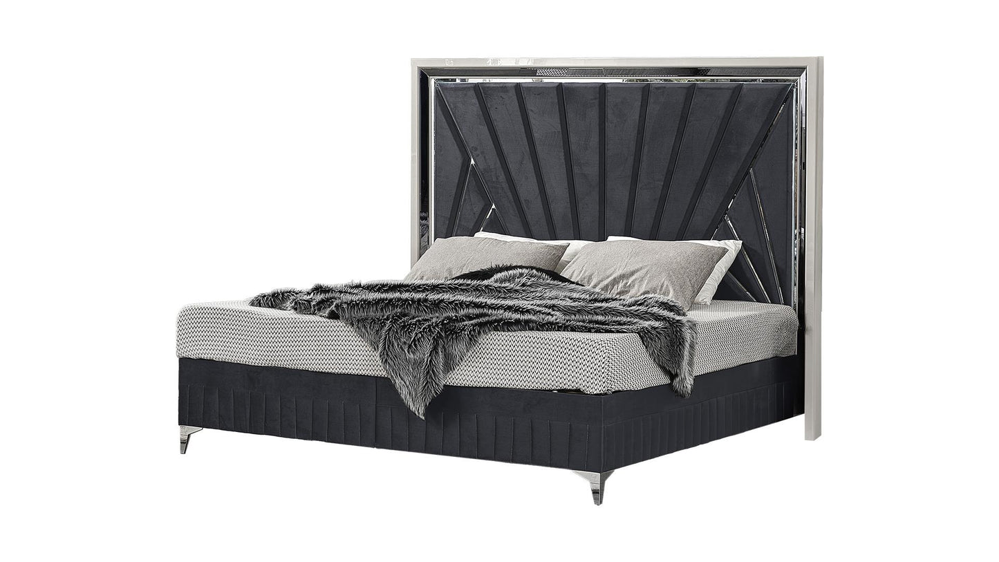 Lavita 4 Pc Bedroom Set w/LED Lights
