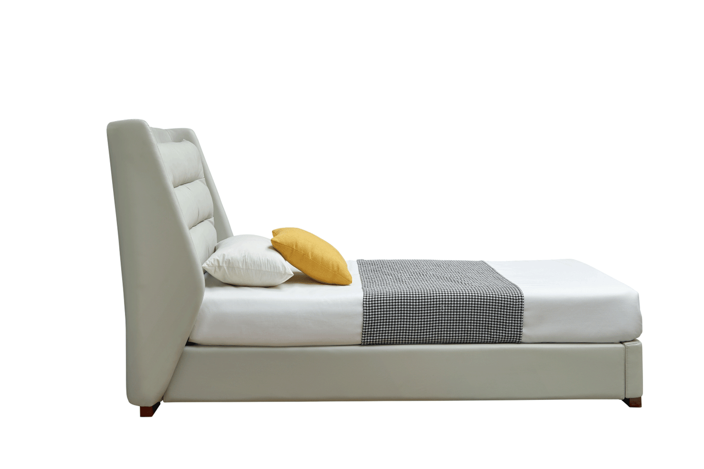 Lego Twin Leather Storage Bed by ESF