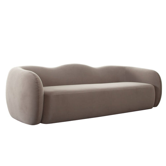 Maya Sofa Winter Mink Velvet