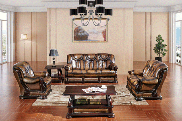 ESF Oakman 2 Pc Sofa Sleeper Collection