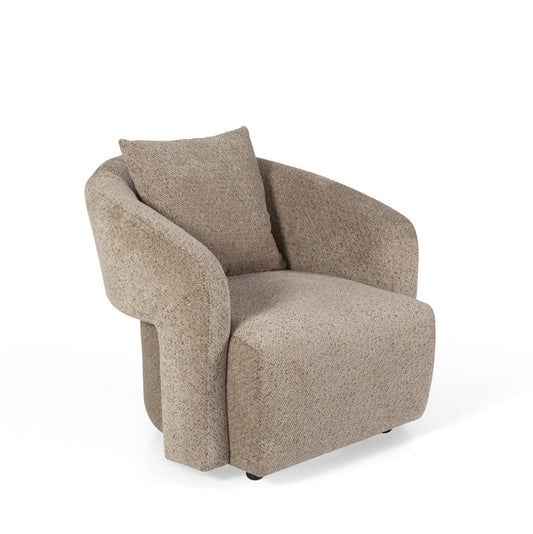 Pablo Brown Boucle Accent Chair