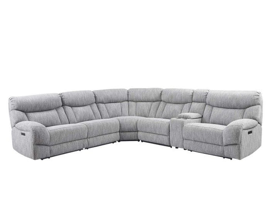 Park City 6 Pc Modular Sectional Pumice Chenille